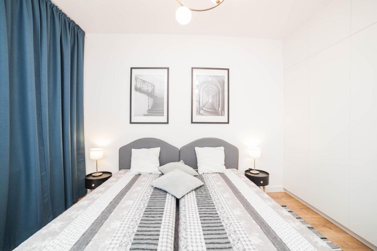 Mragowo Dwupoziomowy Apartament Indygo 85M2 Z Widokiem Na Jezioro Exterior foto